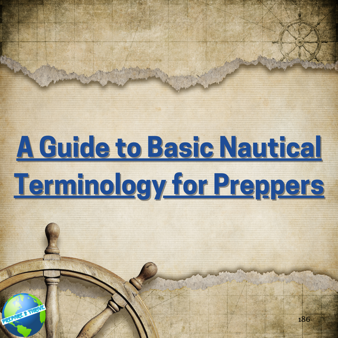A Guide to Basic Nautical Terminology for Preppers