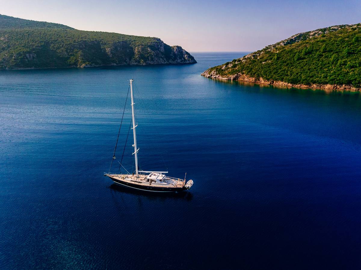 Even in a post-apocalyptic world, you can sail to safety in a remote island paradise